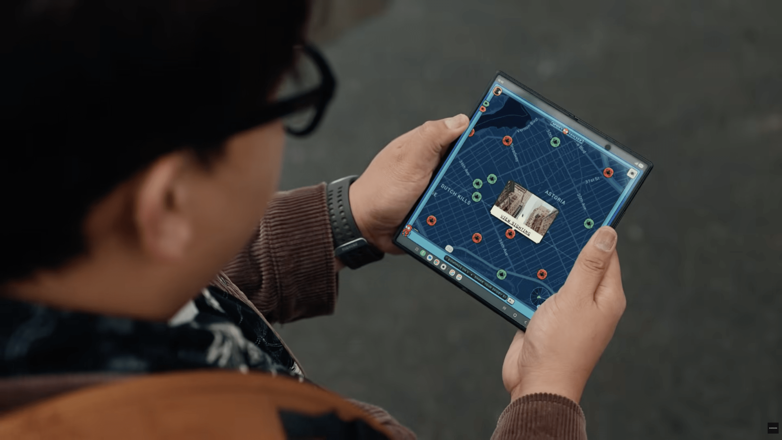 Samsung shows off ‘brand new shape’ for Z Fold 8 in Spider-Man teaser