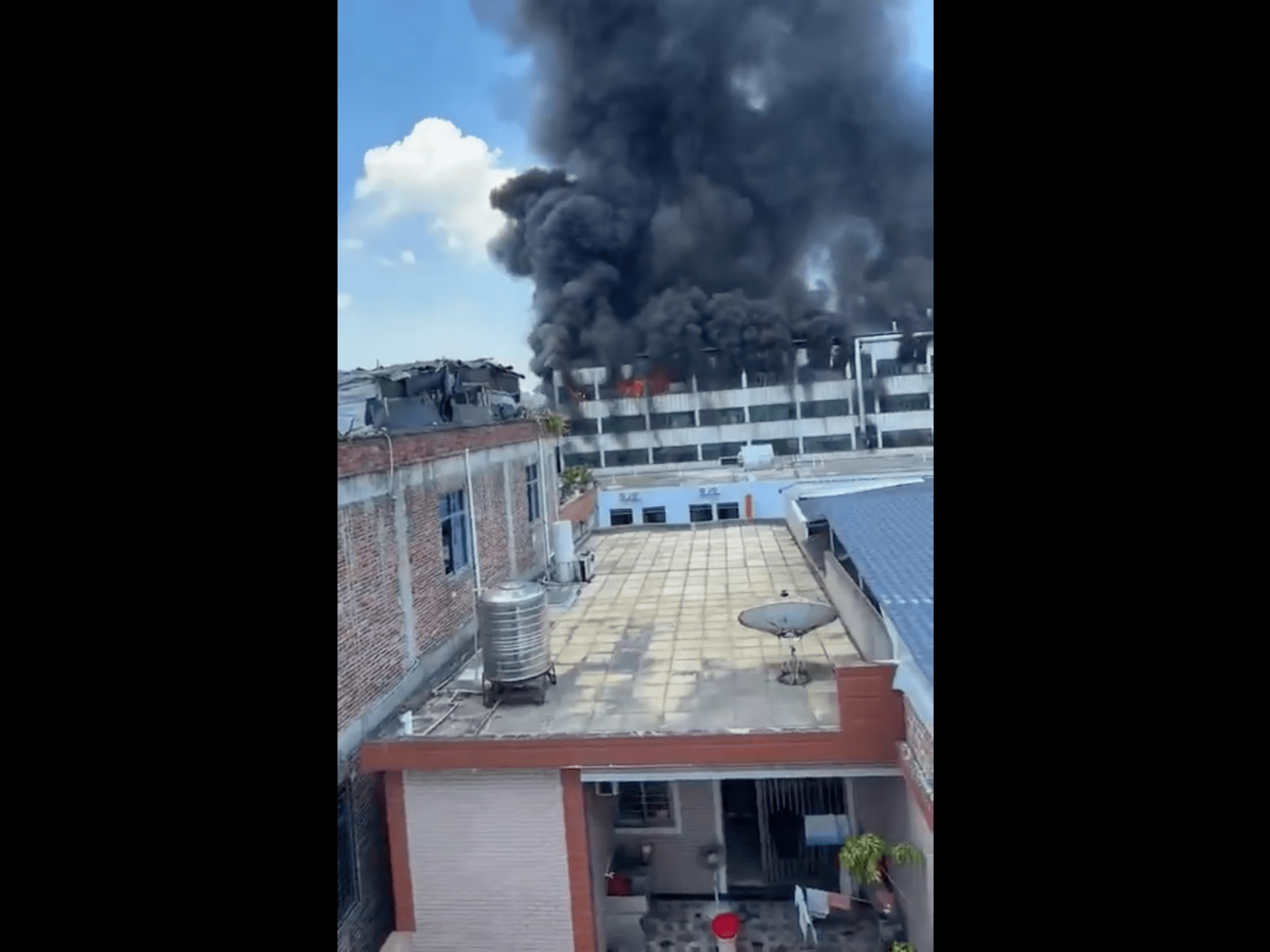 Deadly fire breaks out at shoe factory in China