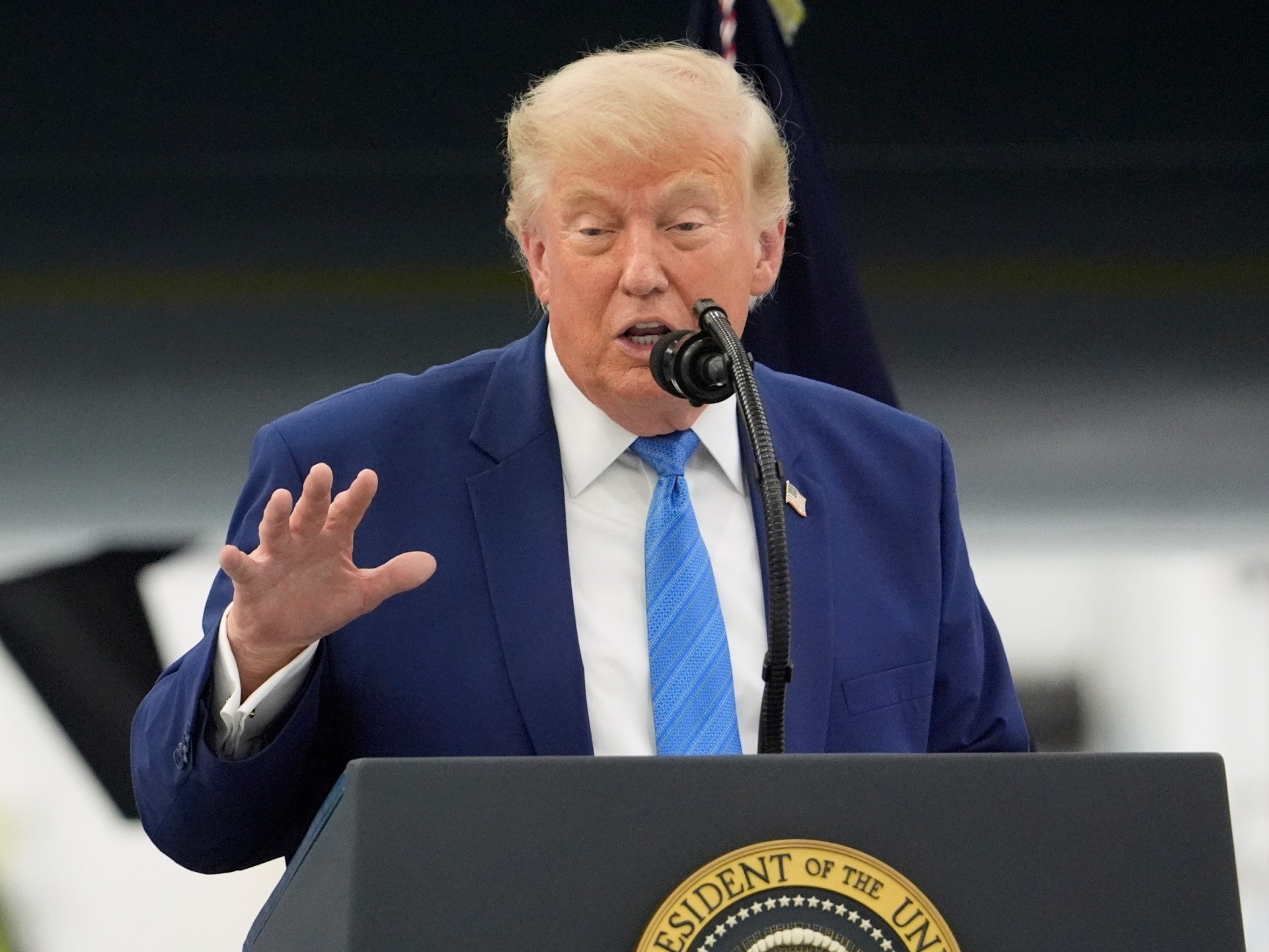 Trump vows Iran will not charge Strait of Hormuz tolls, but says US might