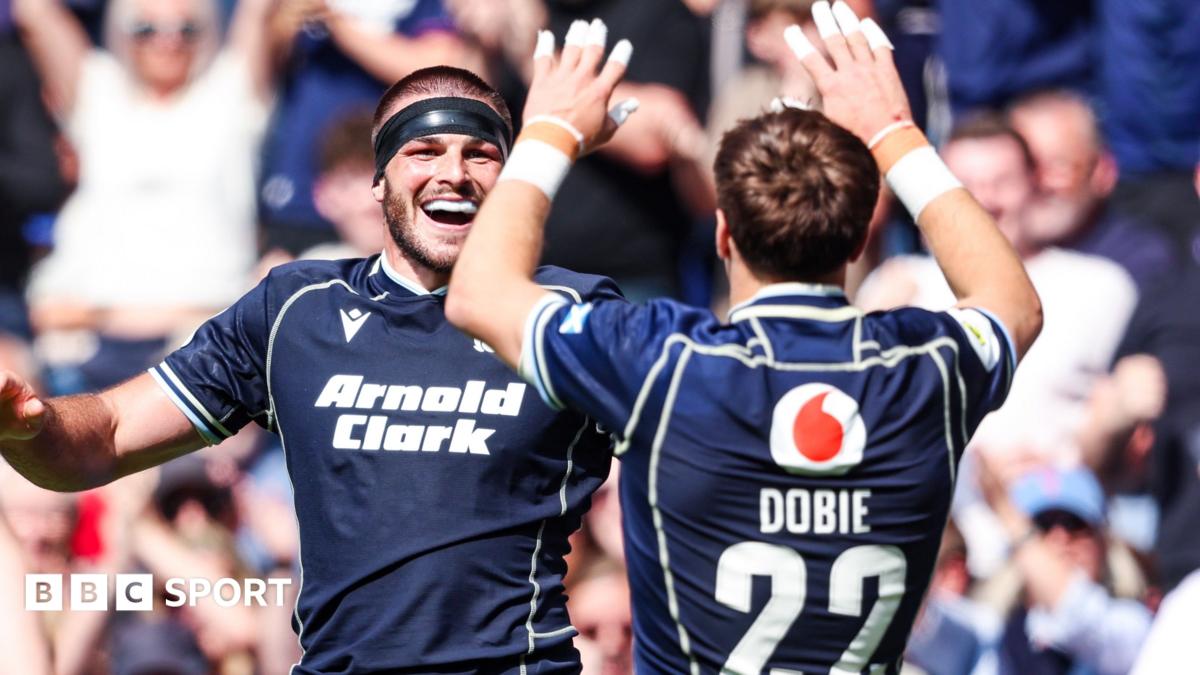 Scotland flirt with defeat before overpowering Fiji