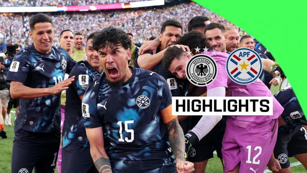 Germany beaten on penalties as Paraguay reach last 16