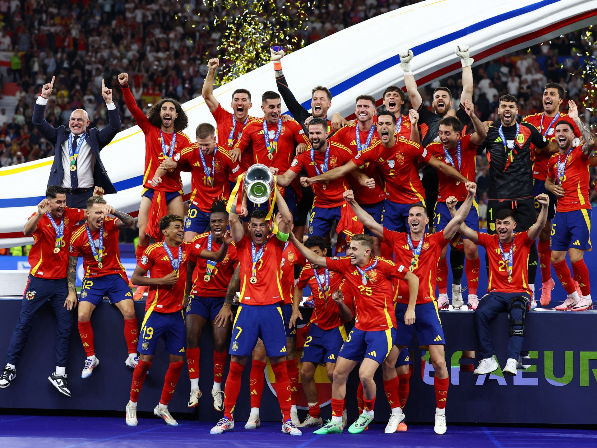 Last night, I was Spanish, and so were millions around the world