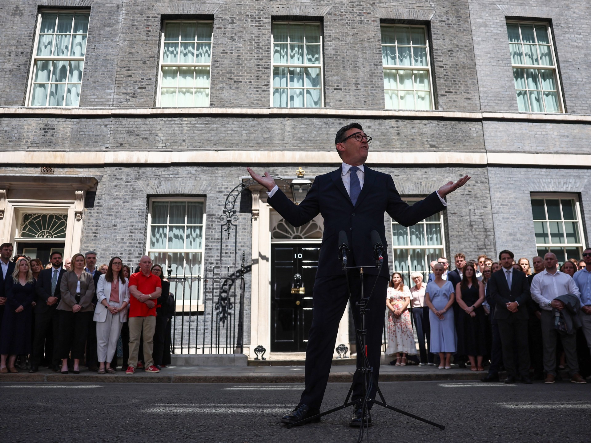 Andy Burnham pledges end to political instability as he becomes UK PM