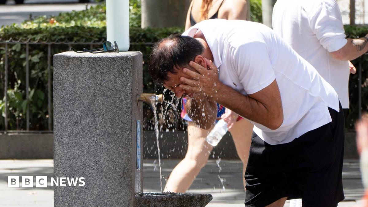 Red heat alerts issued in France, Italy and Spain as 40C temperatures forecast