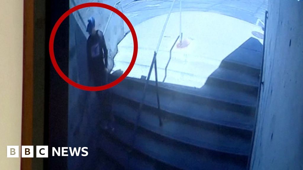 New video shows man believed to be Tyler Robinson before Charlie Kirk shooting