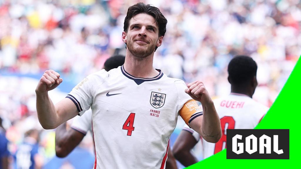 Rice fires England into early lead against France