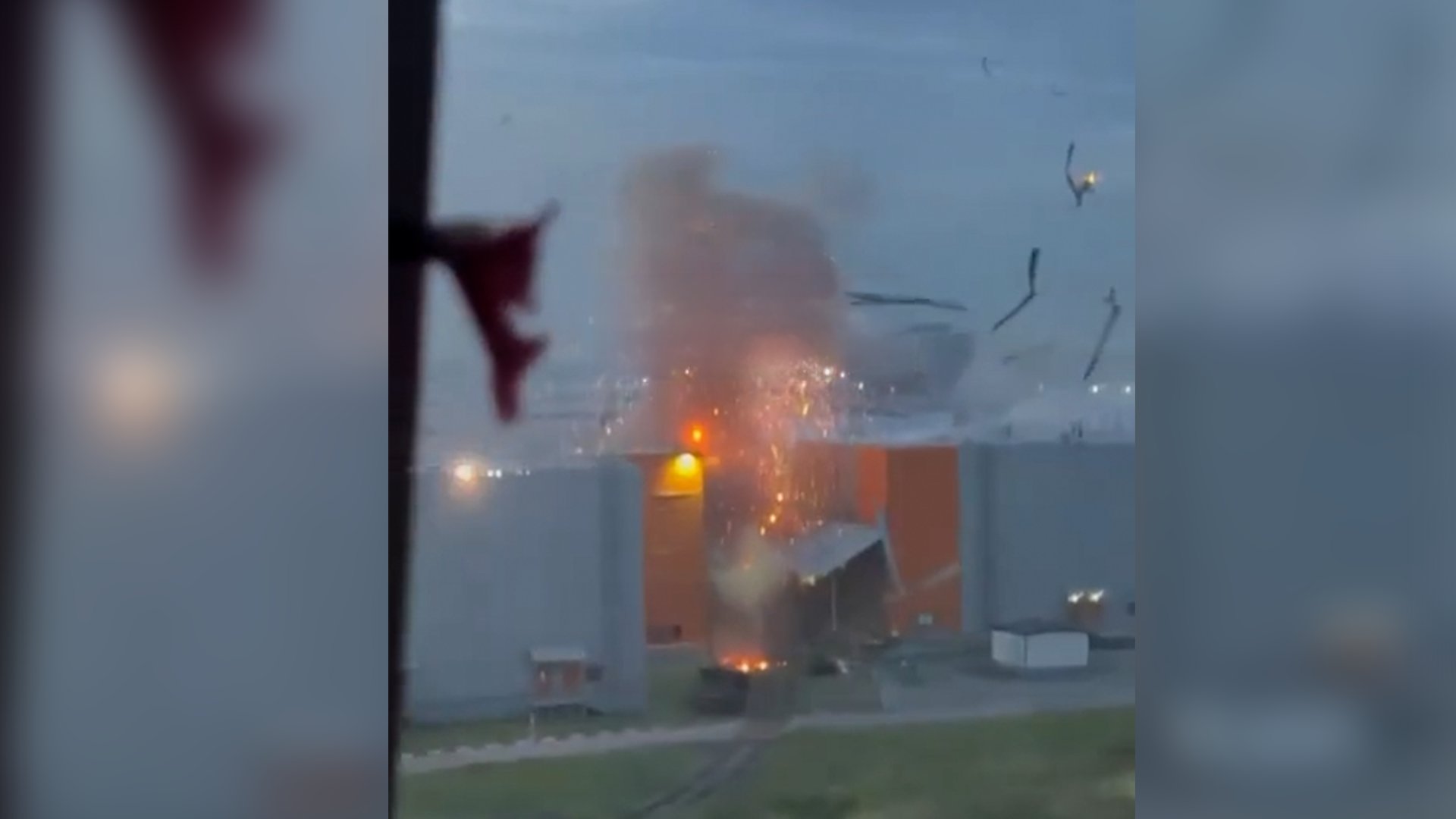 Major fire after Ukrainian strike on St Petersburg warehouse