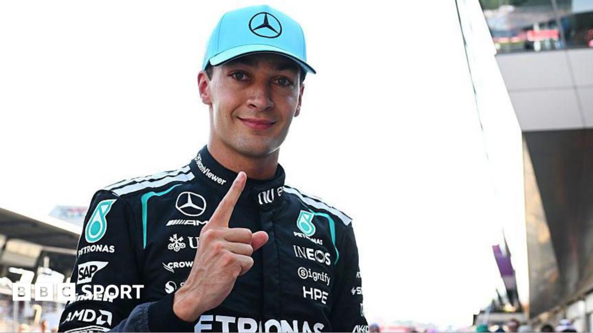 Russell claims controversial pole after Verstappen crash