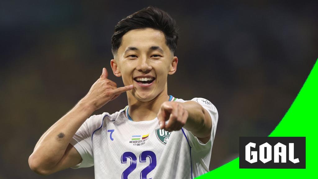 Fayzullaev scores Uzbekistan's first-ever World Cup goal