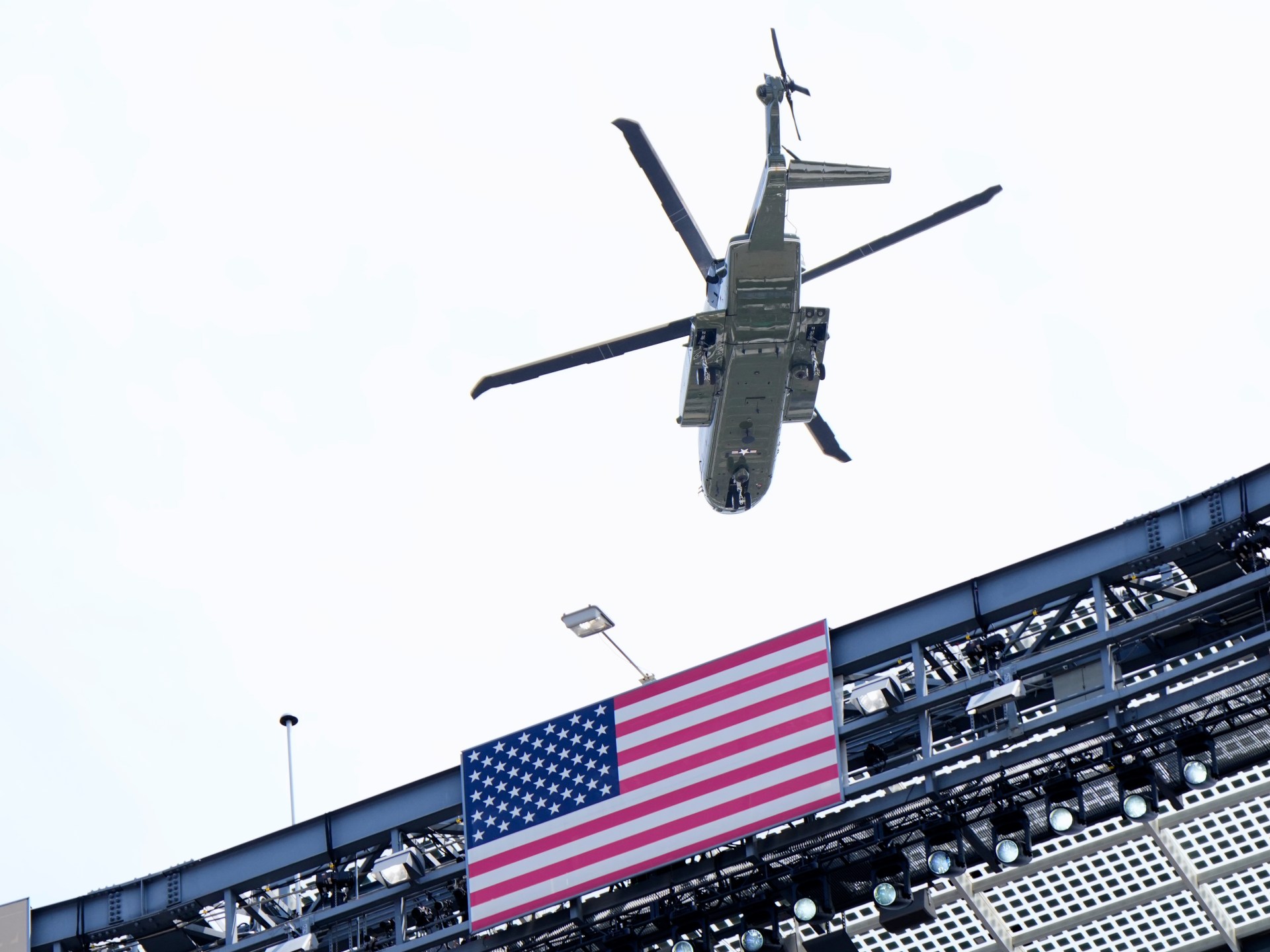 Trump visit causes logistical delays at World Cup final