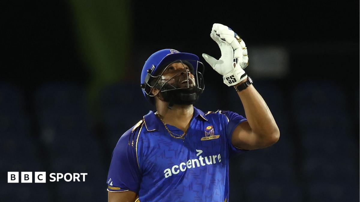 Pollard overtakes Gayle as record T20 run-scorer