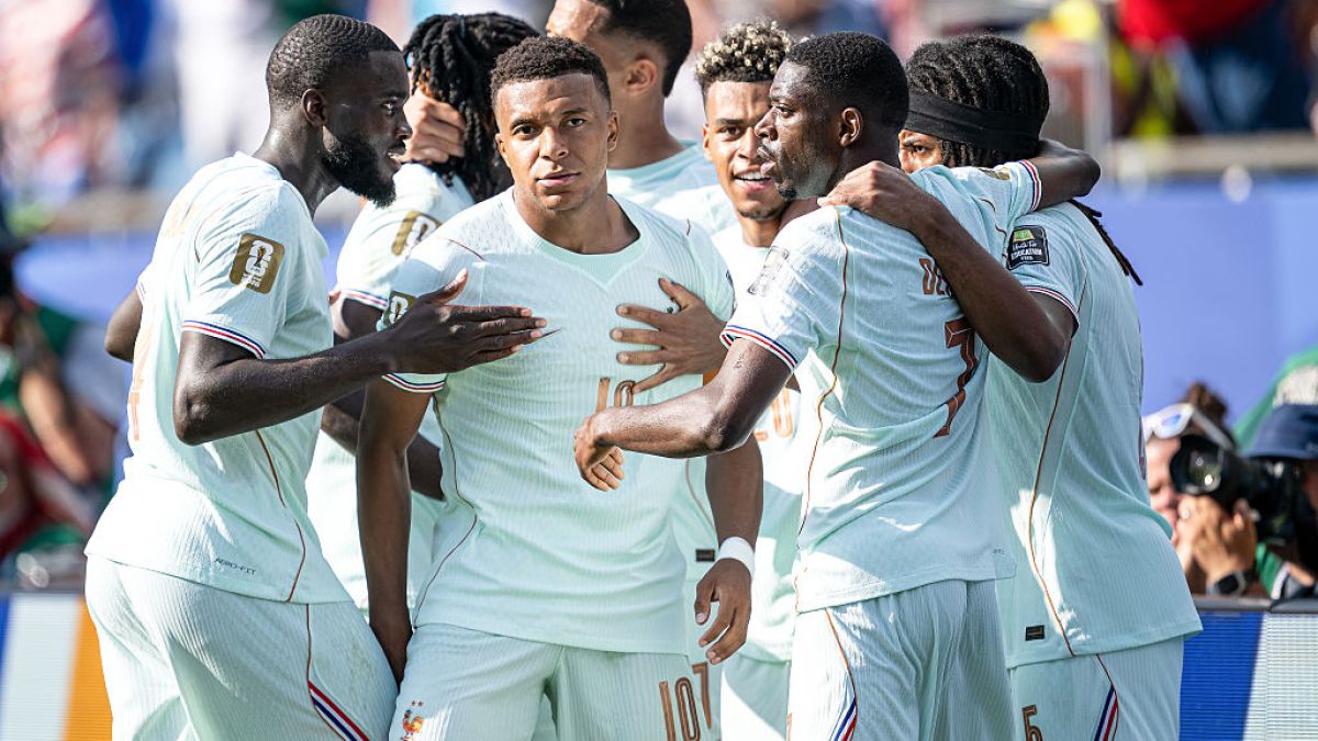 Mbappe and Dembele net as France beat Morocco to reach World Cup semifinal