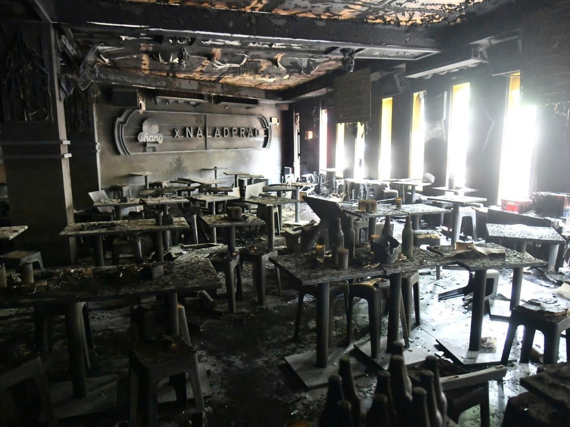 Locked exits, burning decor: inside Bangkok’s deadly pub fire