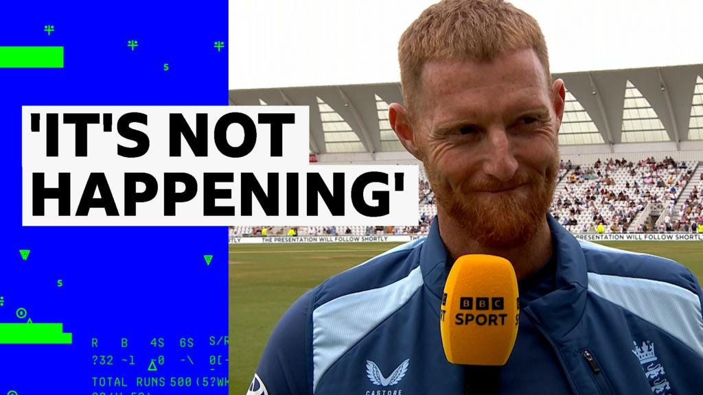 'I'll be in hospitality' - Stokes rules out Ashes comeback