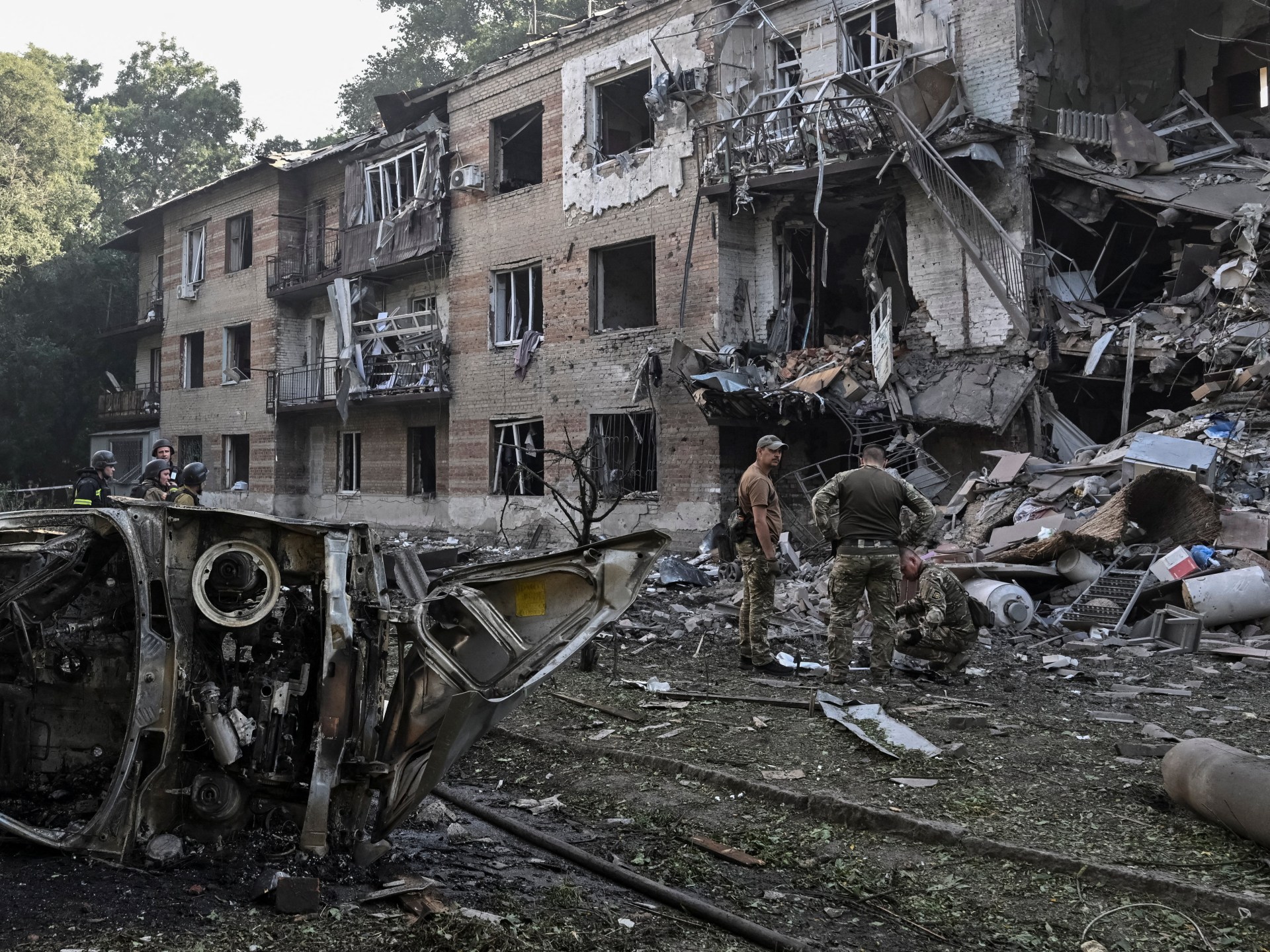 Kyiv under fire from Russian missiles after EU-Ukraine sign drone deal