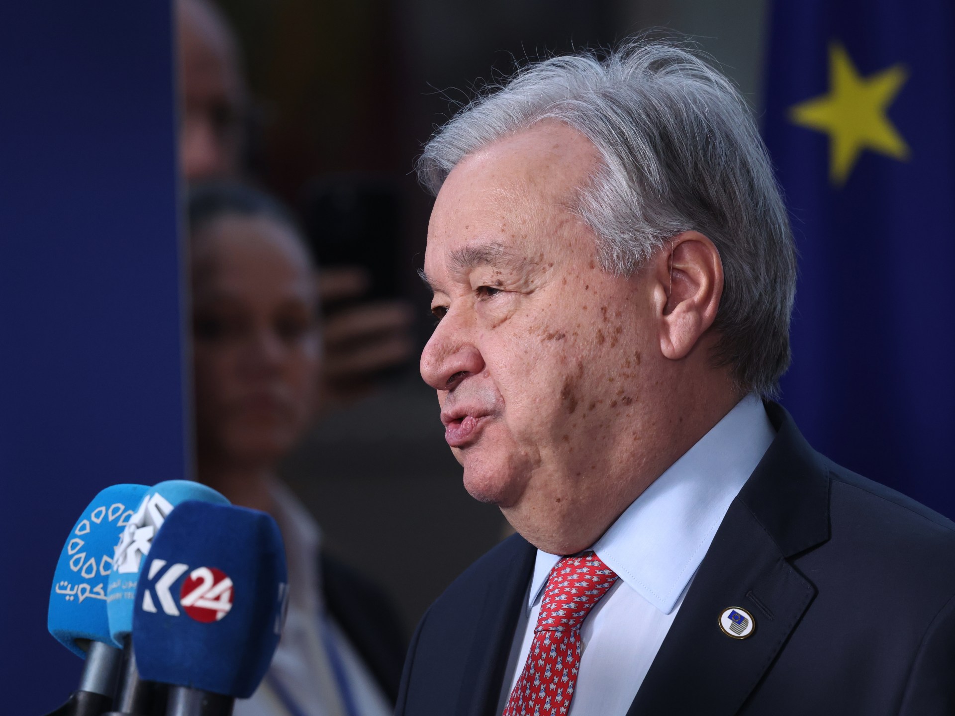 Guterres arrives in Syria in first official visit by a UN chief in 17 years