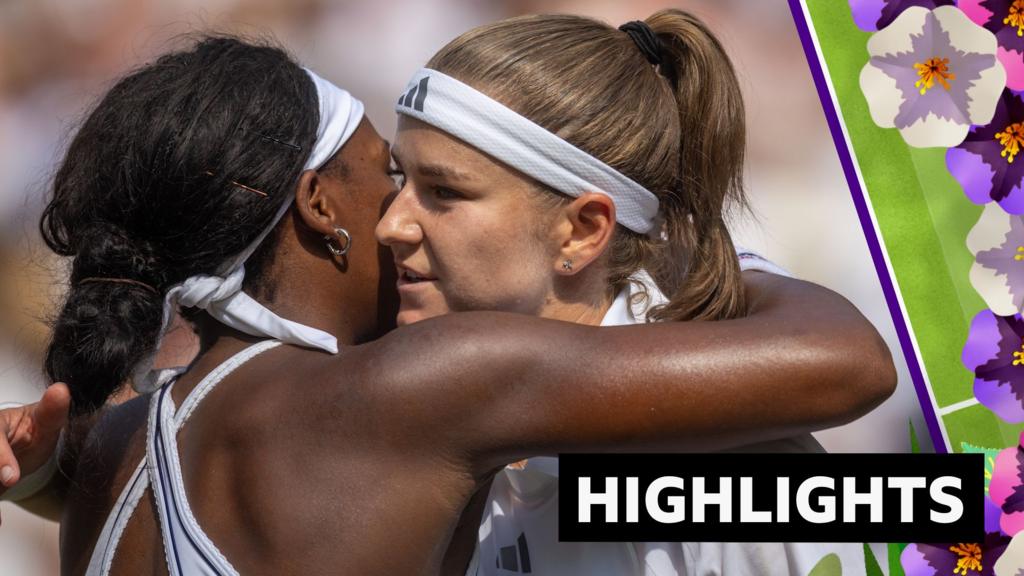 Muchova saves match point on way to epic semi-final win over Gauff
