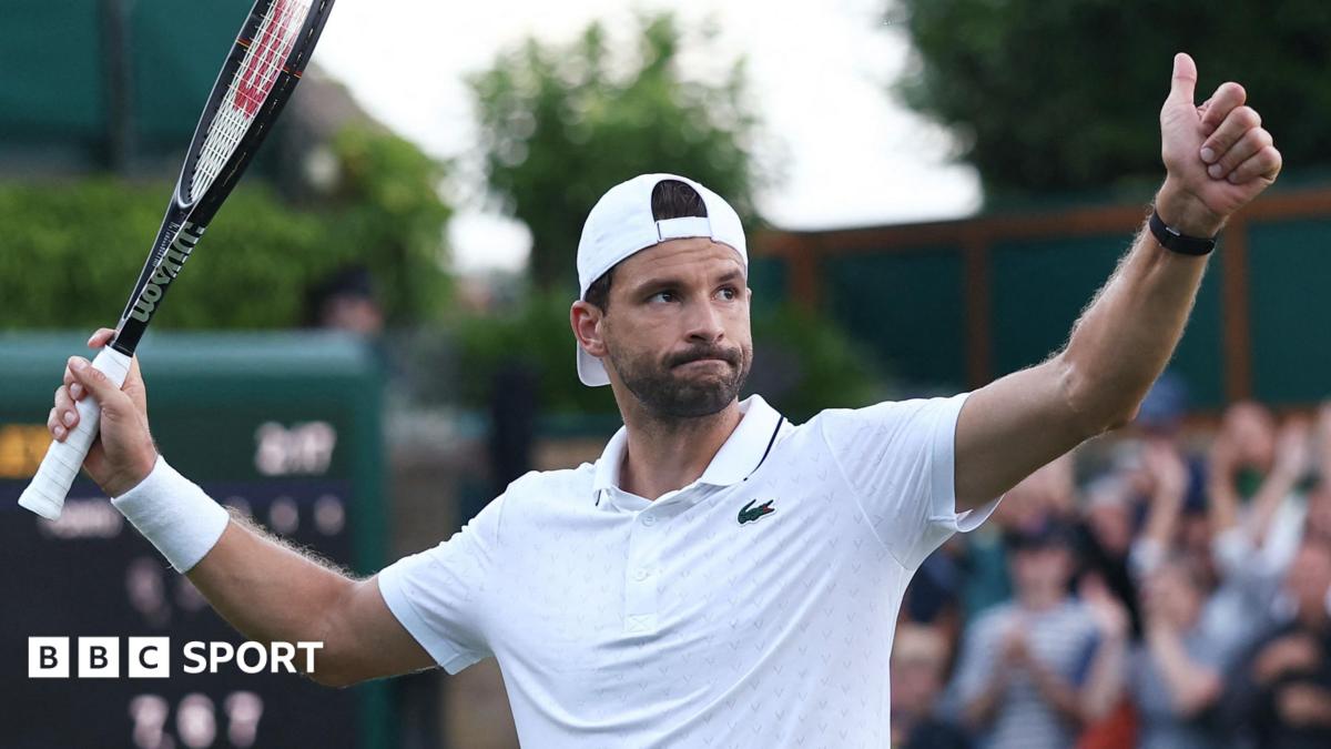 Dimitrov makes winning return after tearful exit