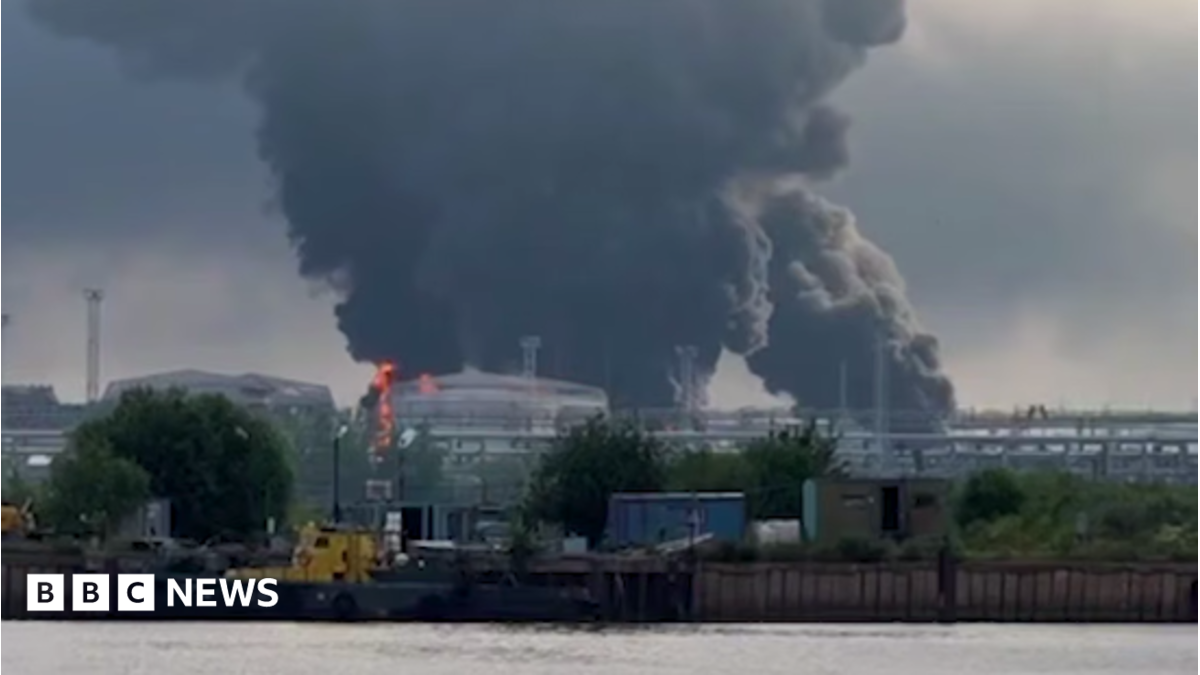 Ukraine hits major oil terminal in Russia's St Petersburg