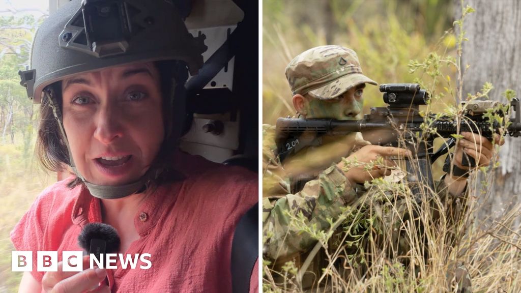 What are US and Japanese soldiers doing in the middle of the Australian bush?