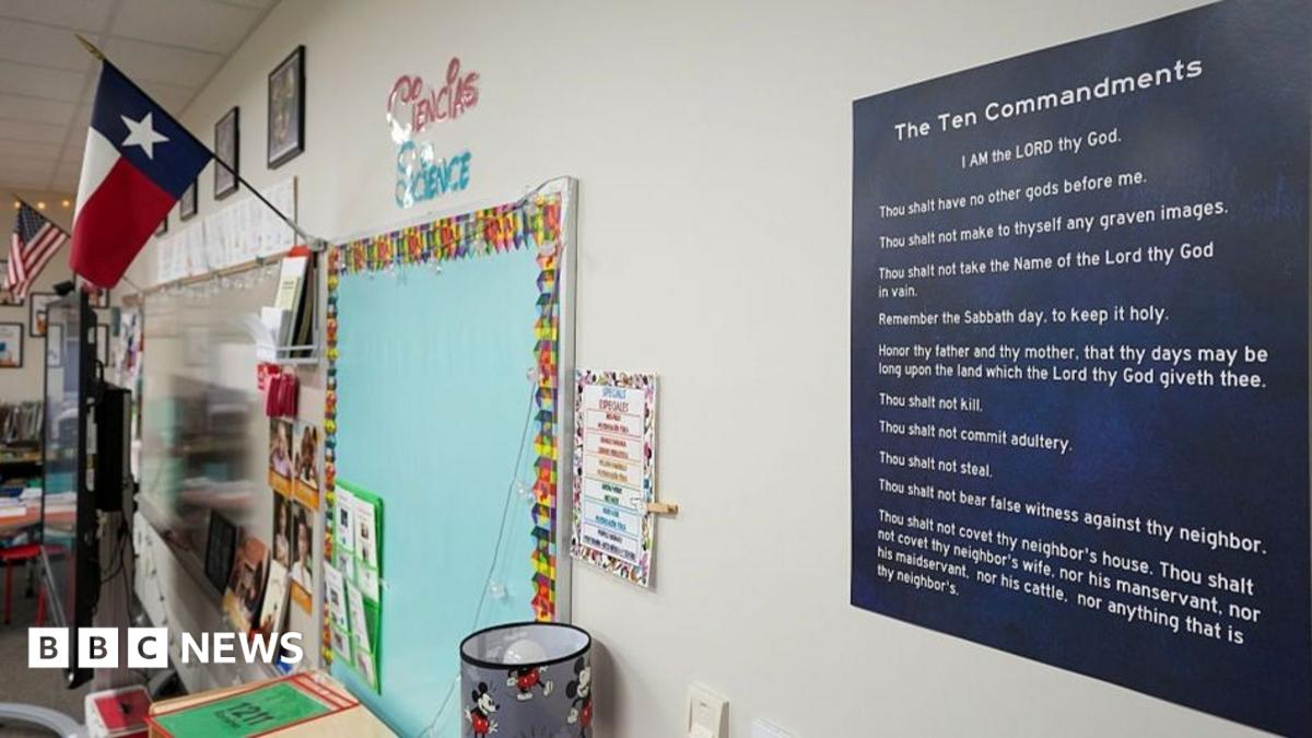 Religion row as Texas makes Bible stories required reading in schools