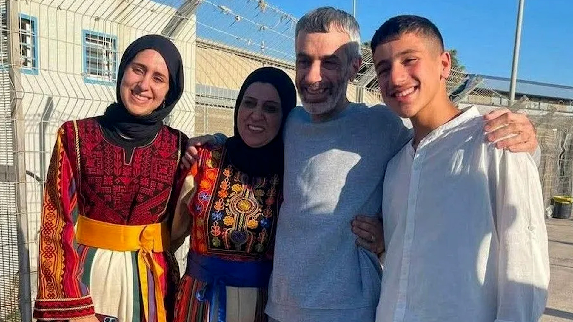 Freed Palestinian prisoner meets son conceived with smuggled sperm