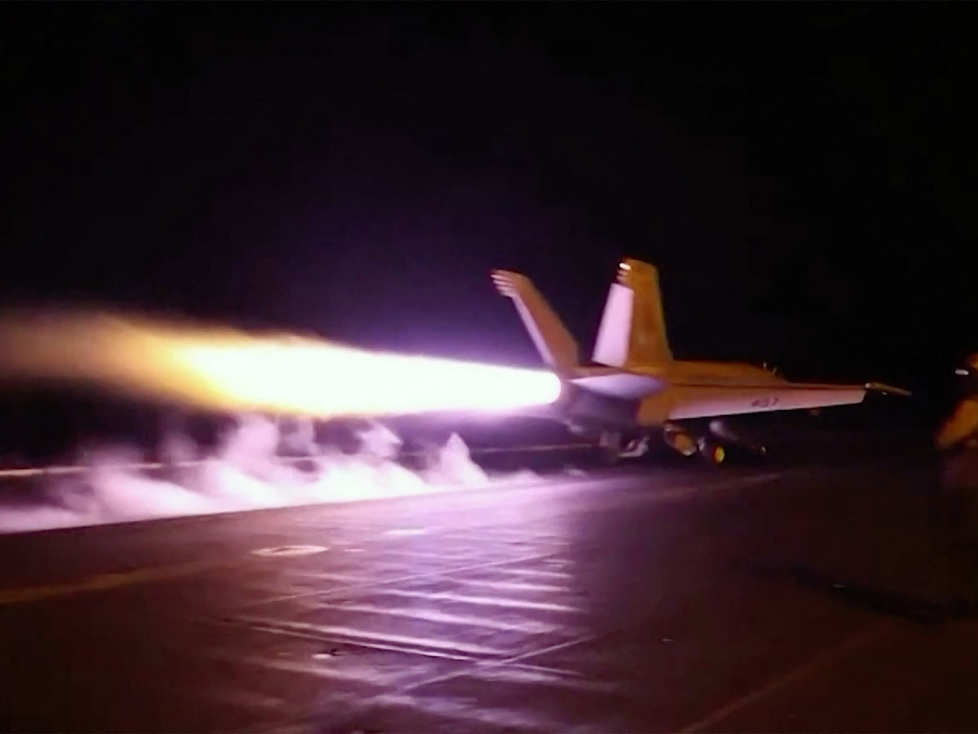 US launches another round of attacks on Iran
