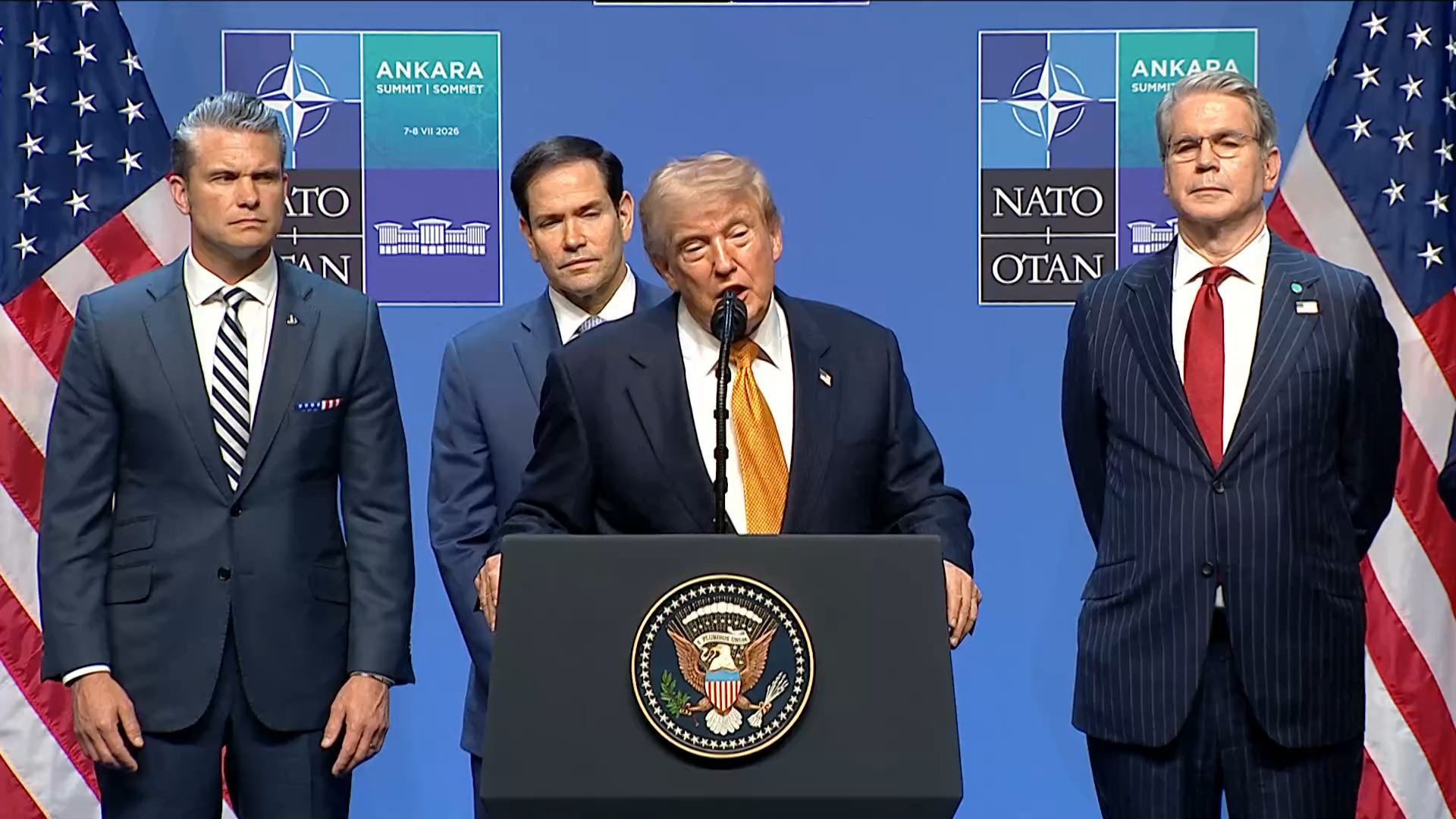 Trump says he ‘may be gone’ as he declares himself Iran’s No. 1 target