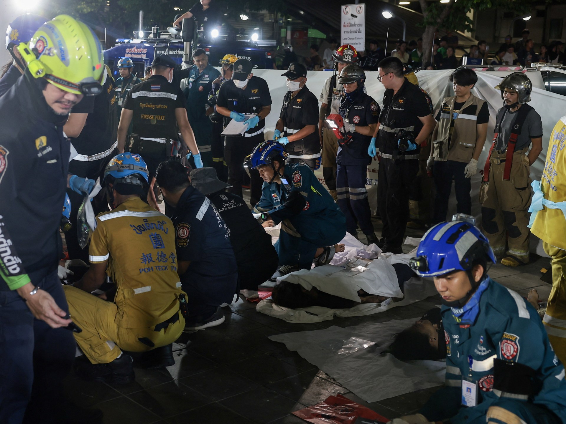 Fire engulfs popular Bangkok pub, killing 27 people and injuring 63