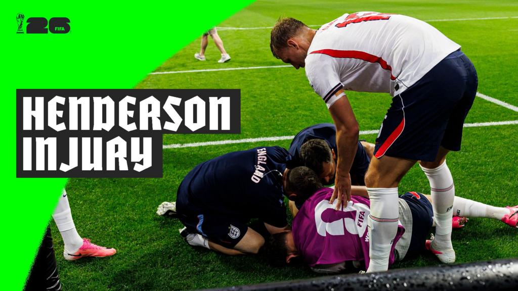 Henderson injured in England celebrations
