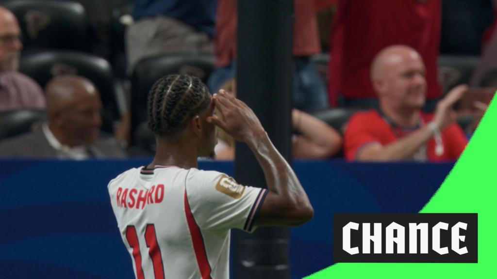 'What a save!' - Rashford's effort blocked on line by Wan-Bissaka