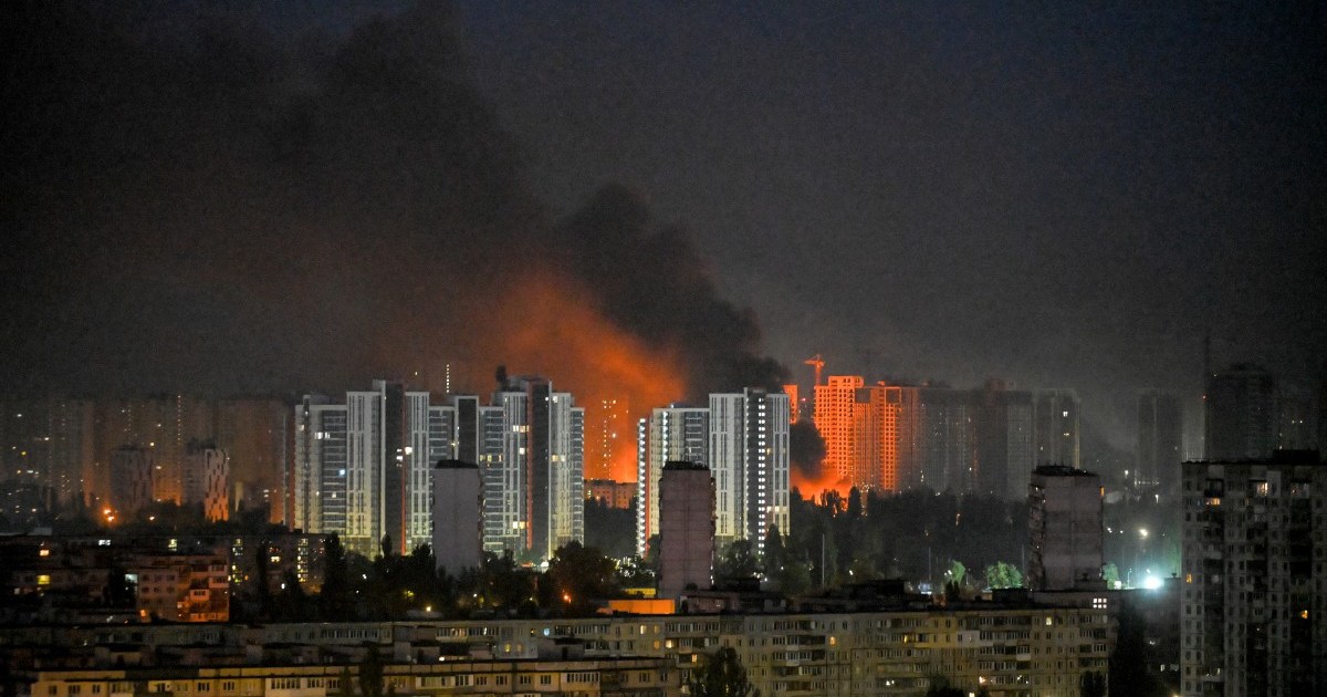 Russian missiles strike Ukraine’s capital, Kyiv, for third time in a week