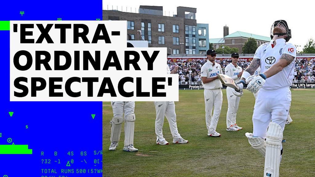 'This is remarkable' - Stokes gets guard of honour as he opens batting