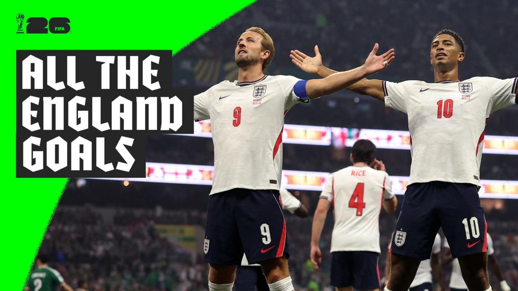 All the goals from England's 2026 World Cup campaign so far