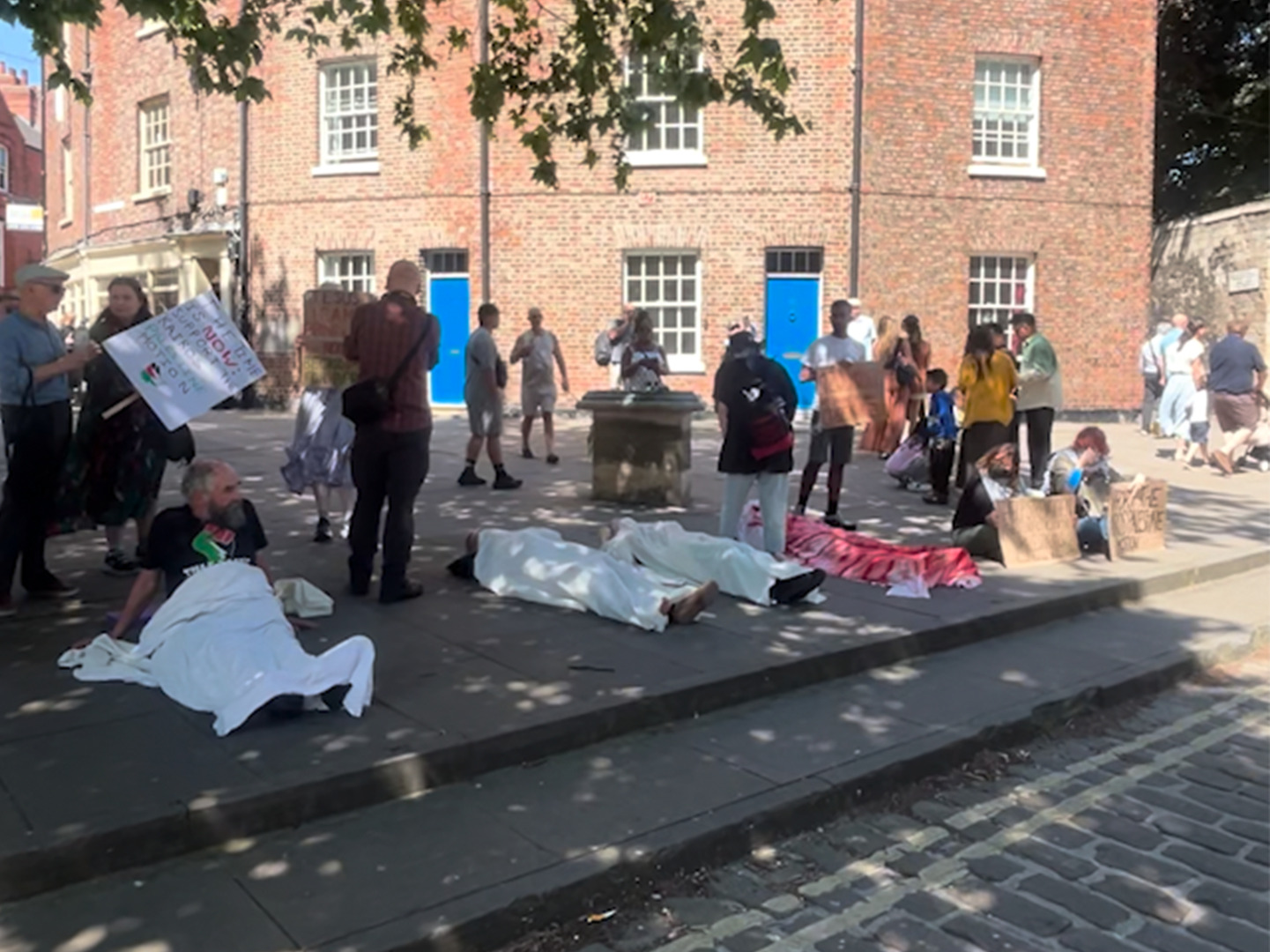 UK Christians protest for Church of England to recognise genocide in Gaza