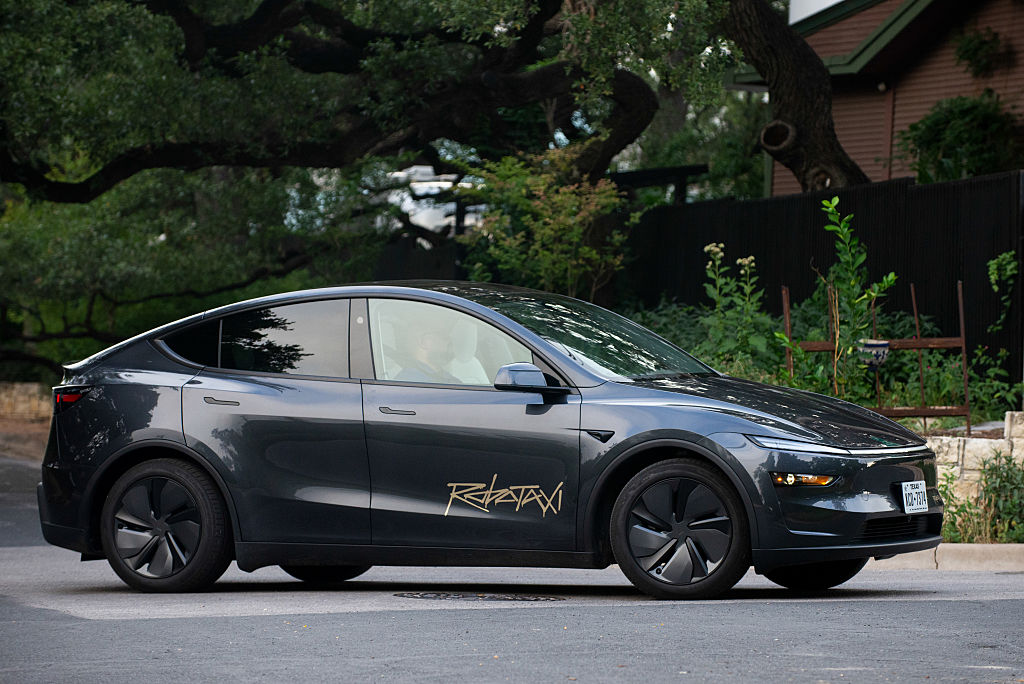 Tesla’s robotaxis are moving in reverse