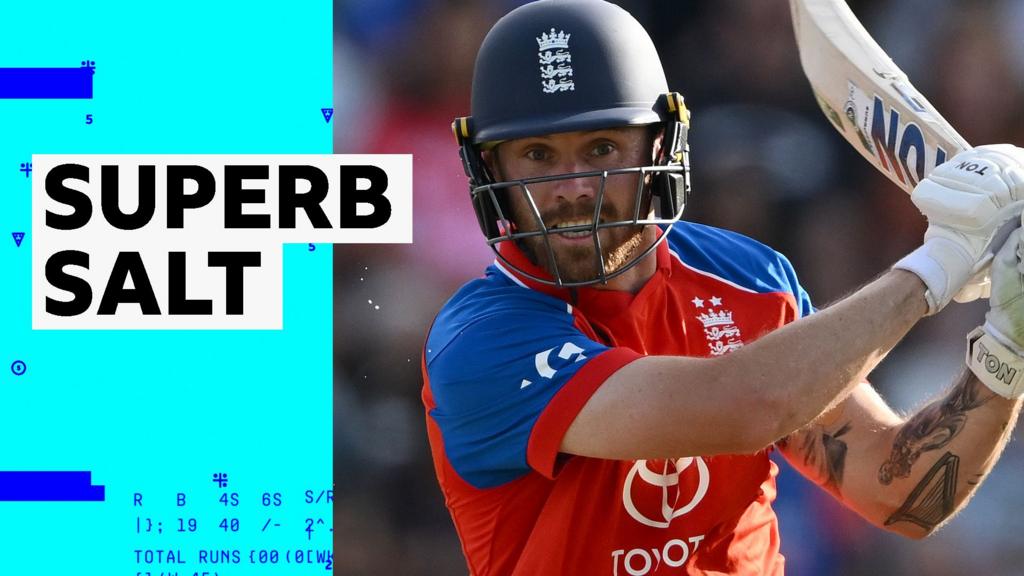 Salt shines in the sun at Trent Bridge to help England reach 200