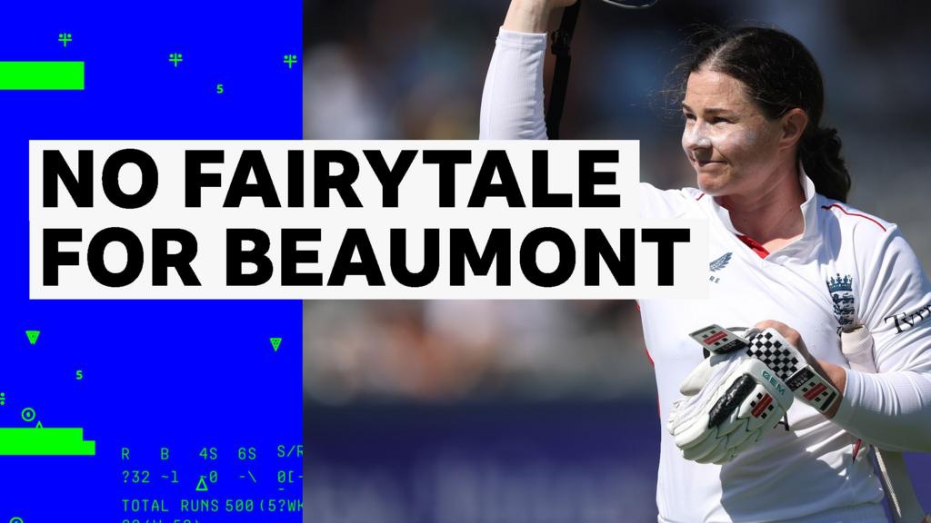 First ball, final time - Beaumont ends England career with golden duck