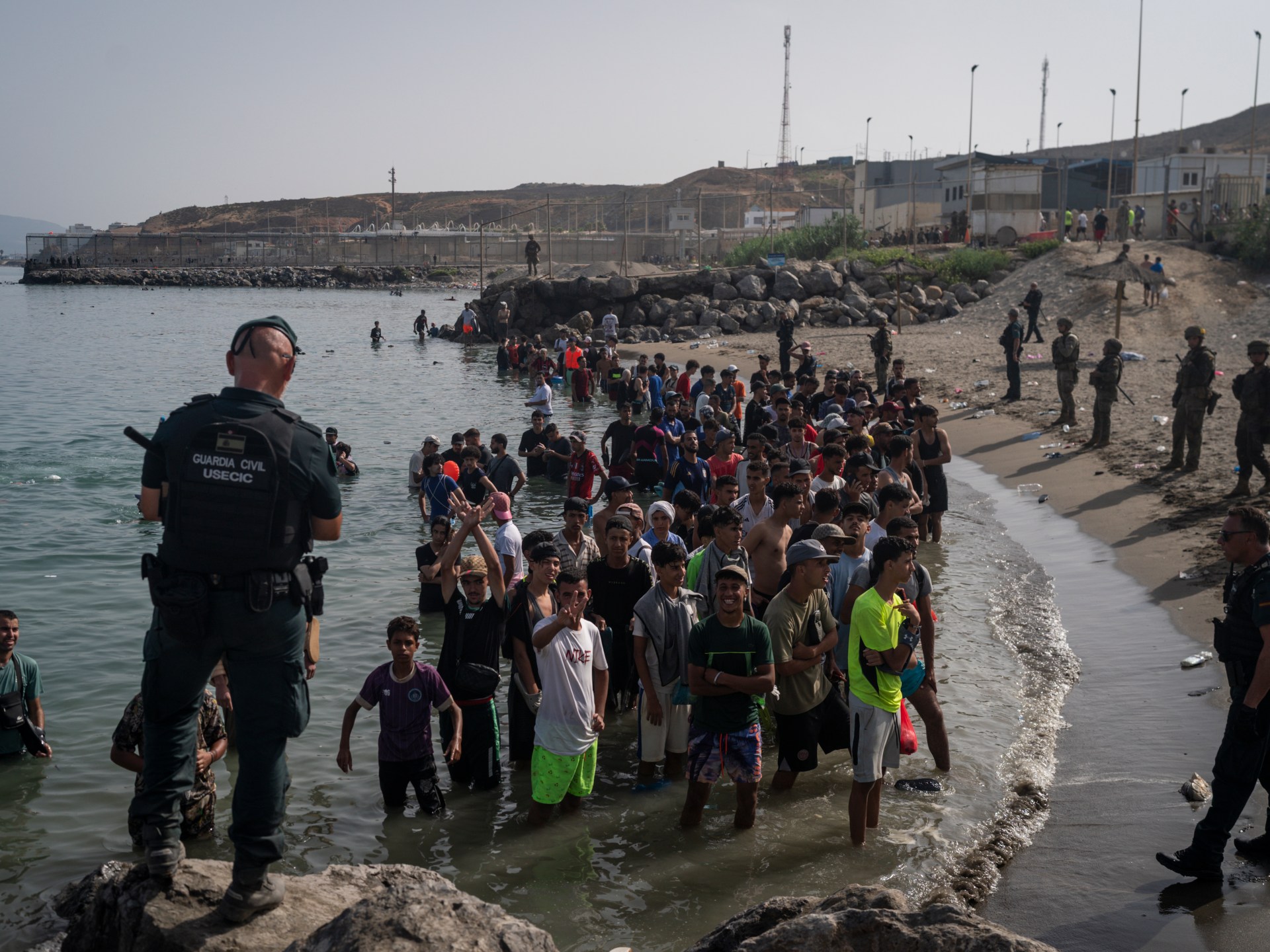 Spain says migrants leaving Ceuta after mass influx in which 67 died