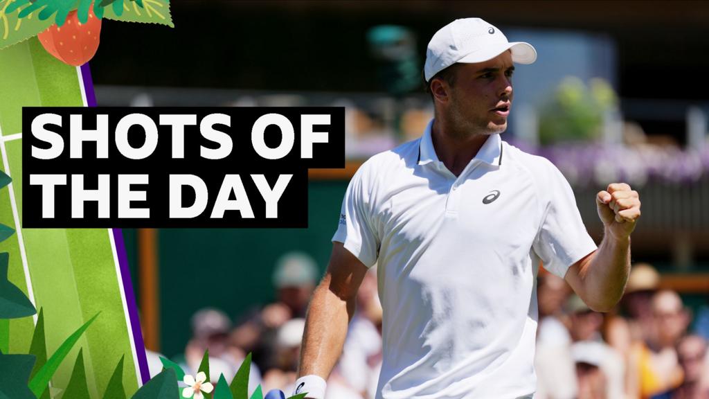 'Unbelievable' - best shots from day four of Wimbledon