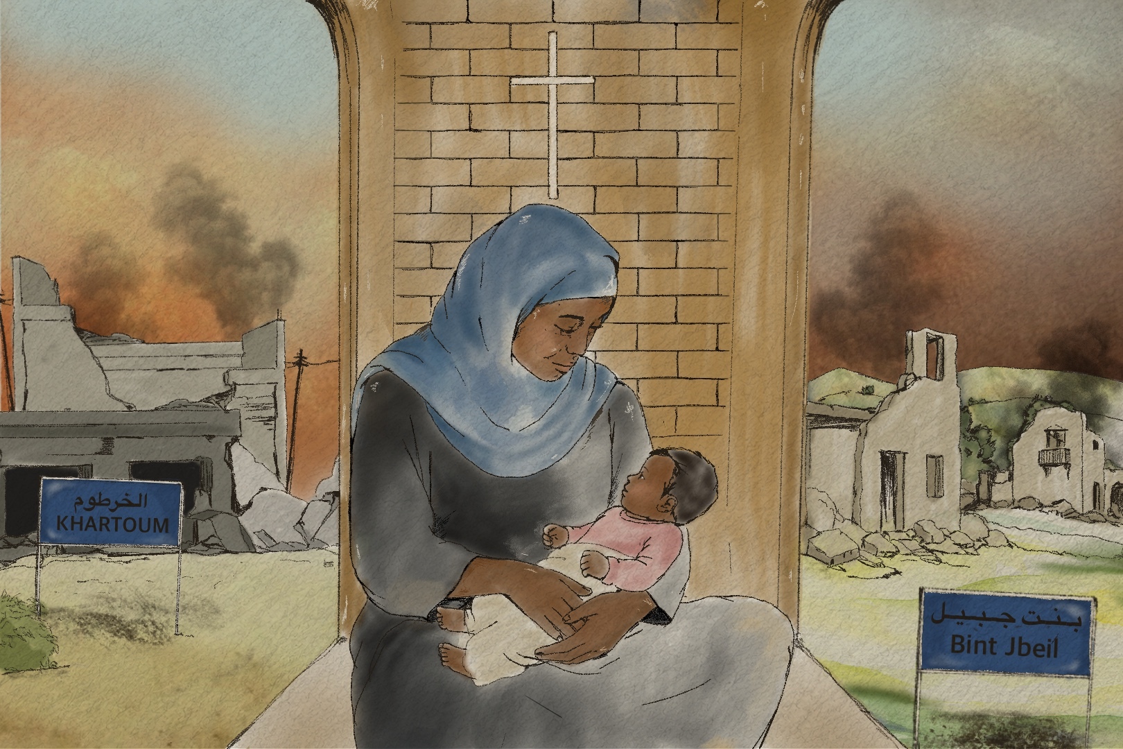 ‘I lost my home twice’: Sudanese mothers caught between two wars
