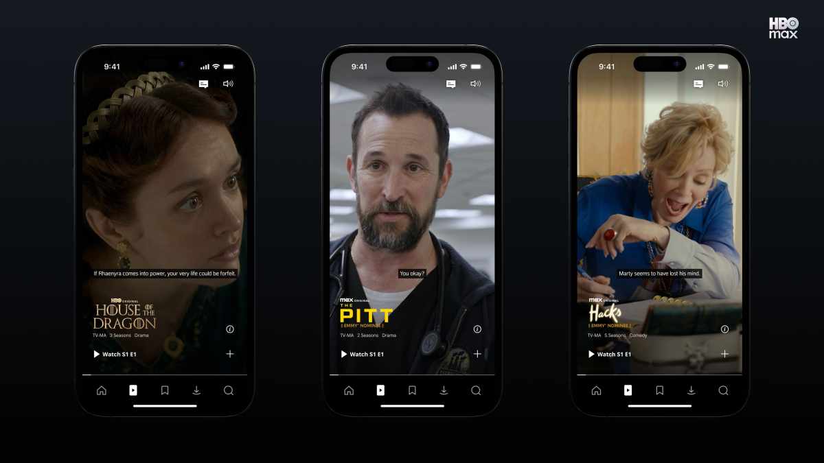 HBO Max embraces vertical video with a new ‘Shorts’ feed