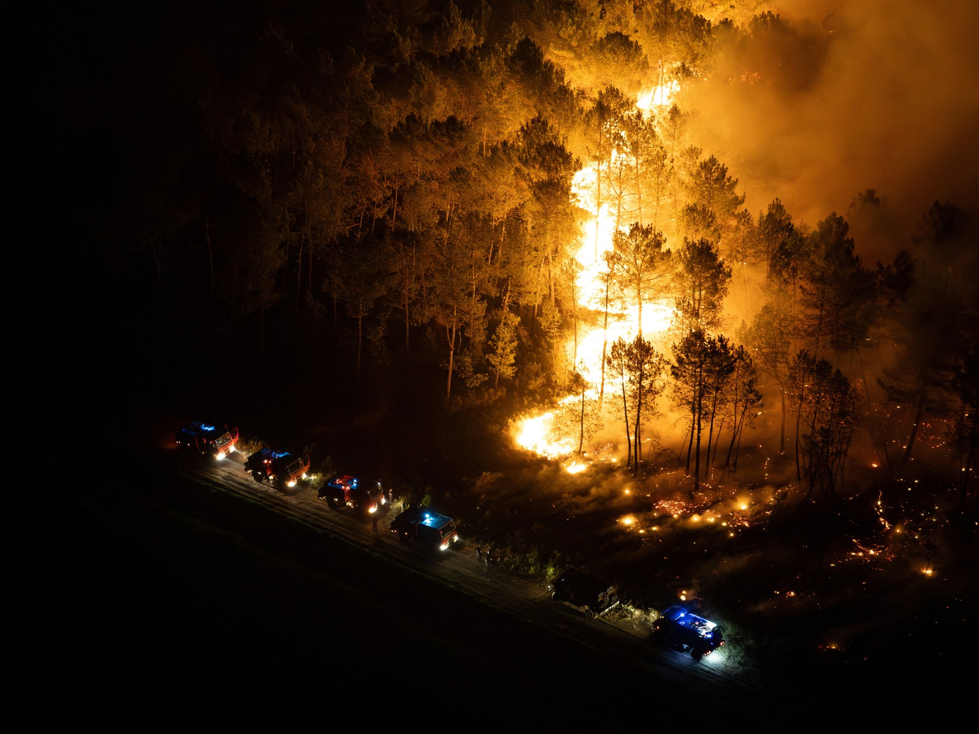 EU crisis chief urges tougher climate action amid France, Spain wildfires
