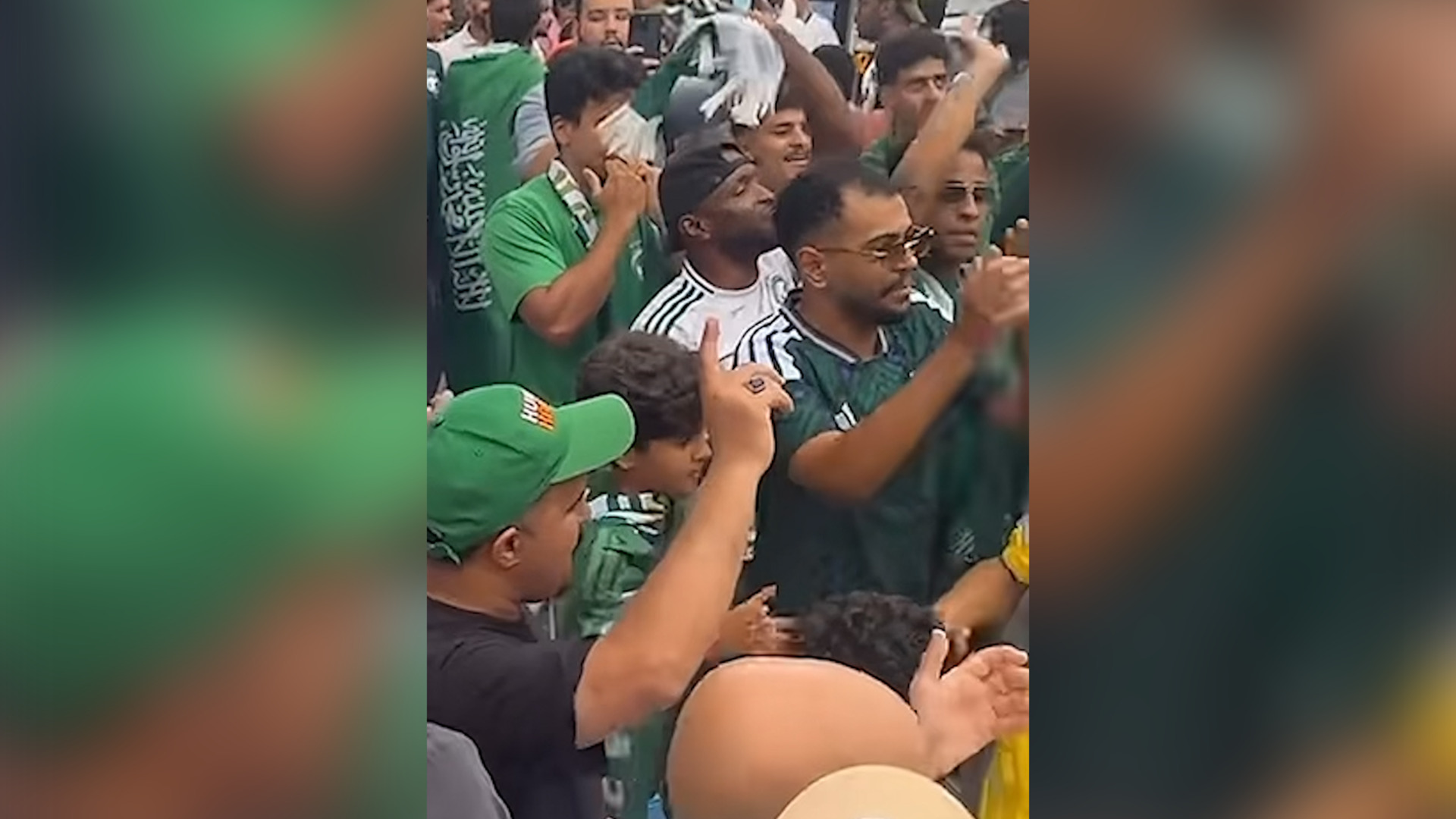 Fans flood Atlanta streets before Spain-Saudi Arabia match