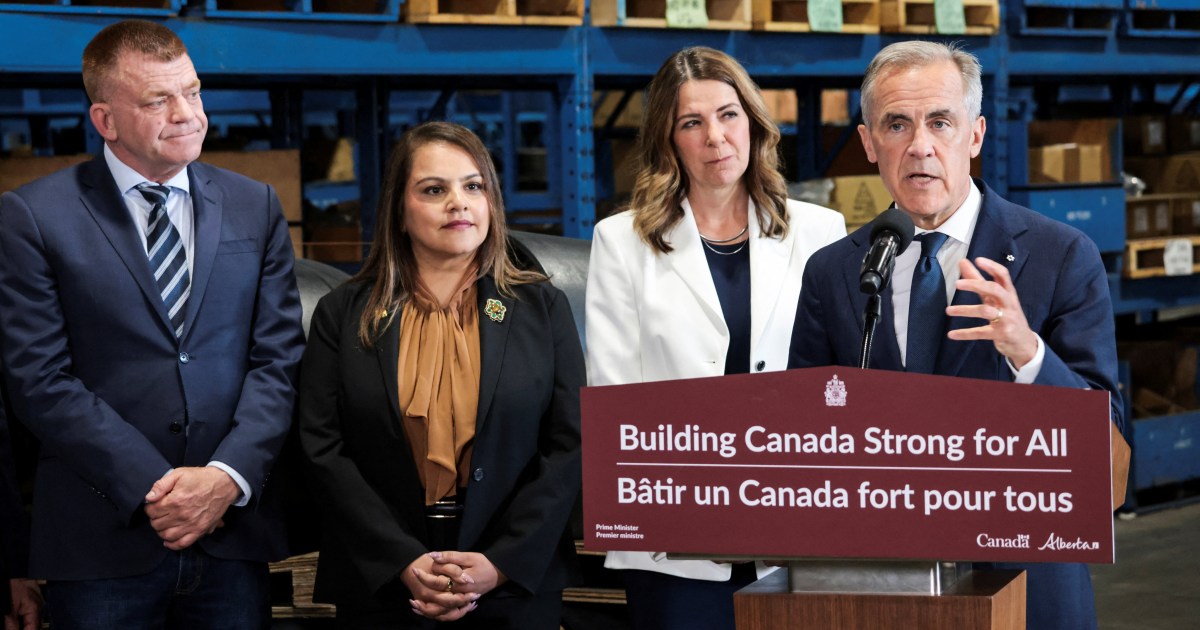 Canada’s Carney secures deal for pipeline to expand oil exports beyond US