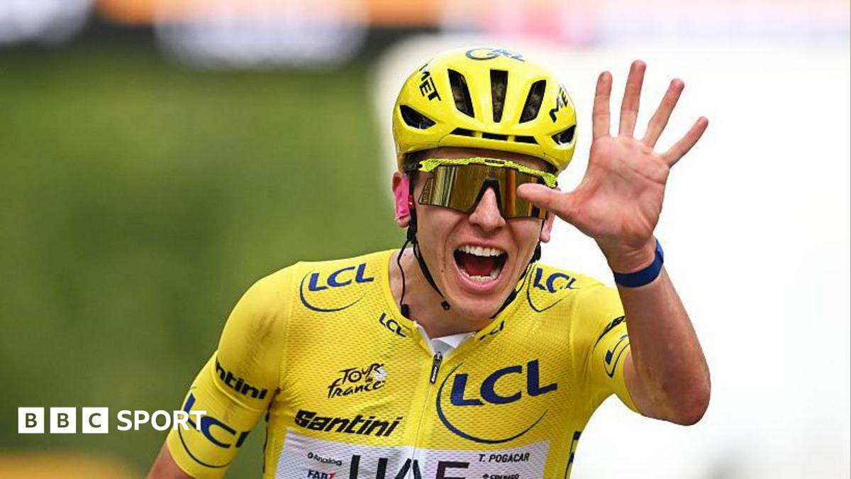 Pogacar wins fifth Tour as Van der Poel takes stage