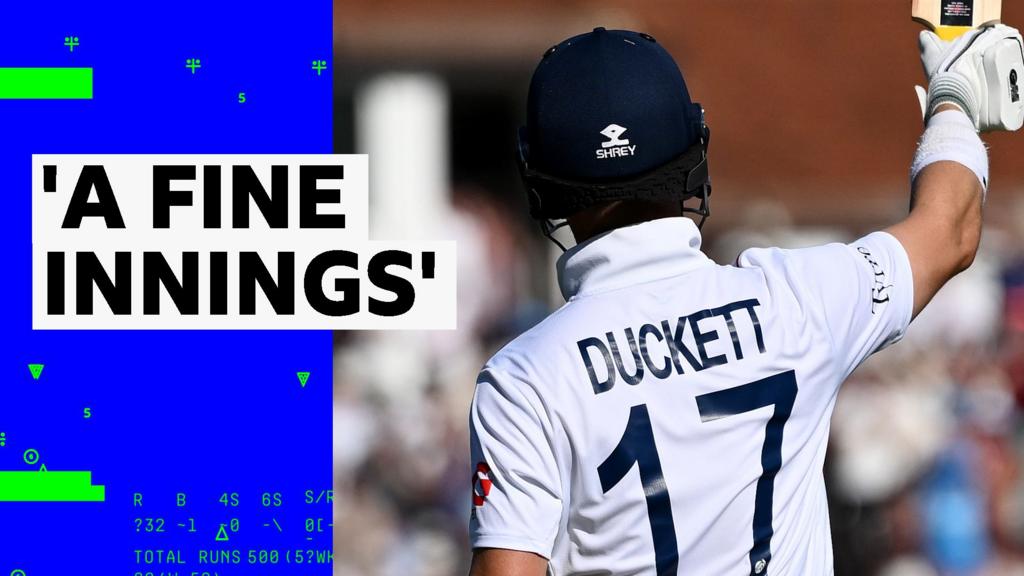 'It will mean so much to him' - Duckett delights as England fight back