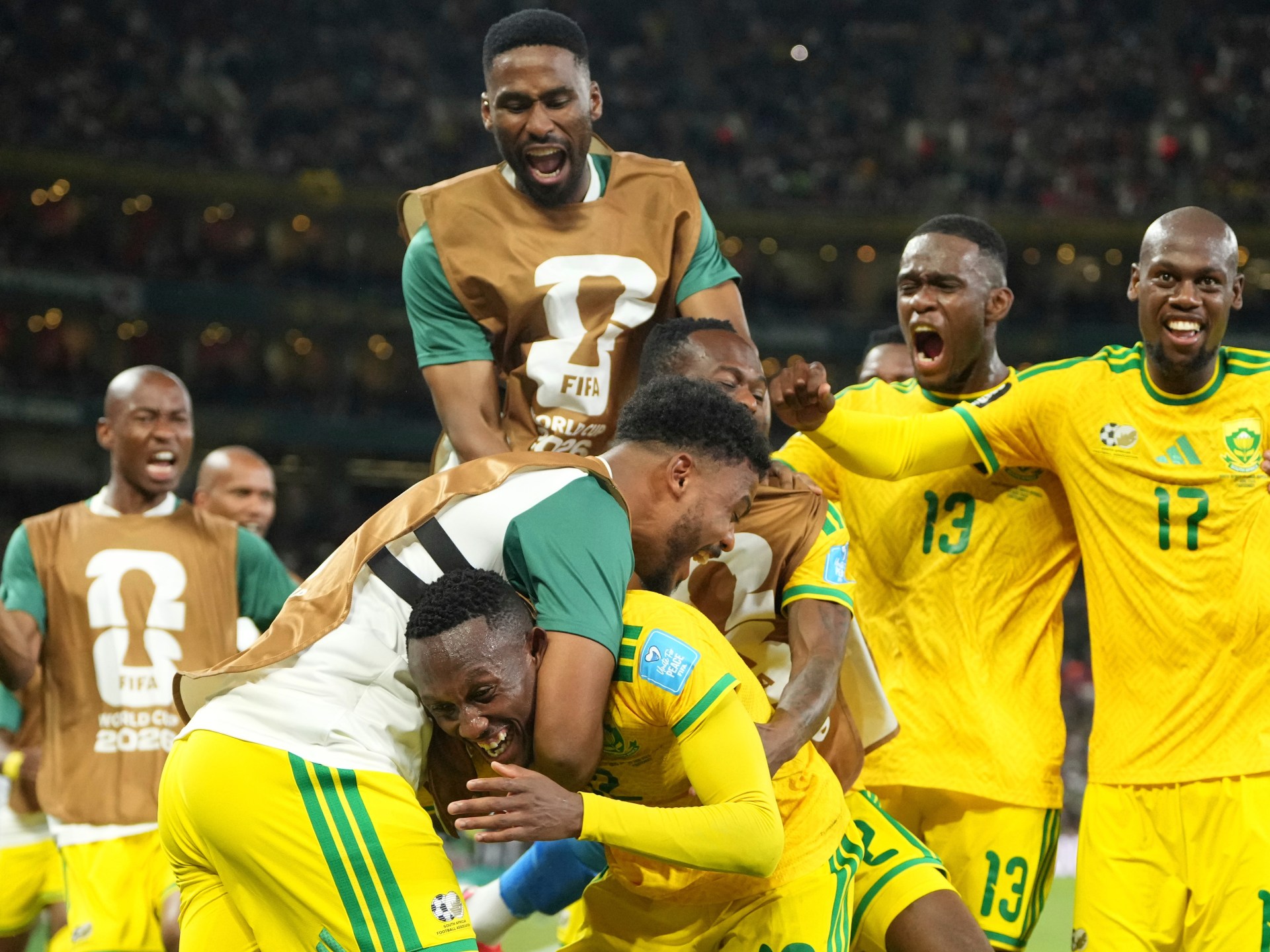 Watch World Cup Day 14: South Africa advance, with Morocco, Mexico, Brazil