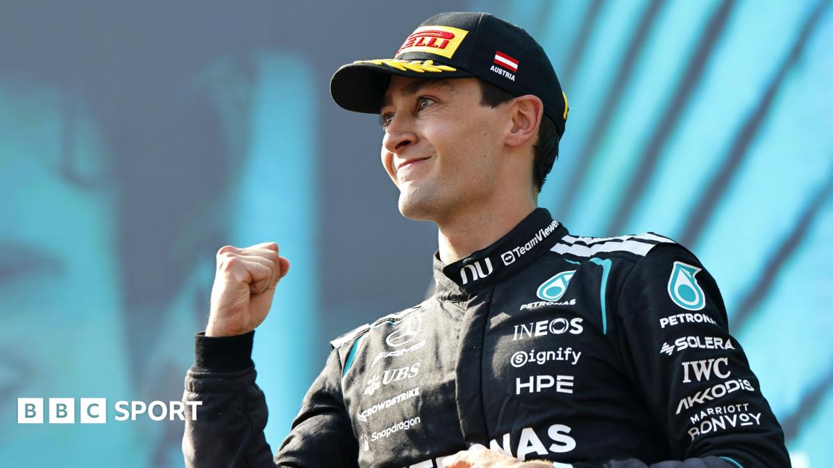 Russell holds nerve to seal victory in Austria 