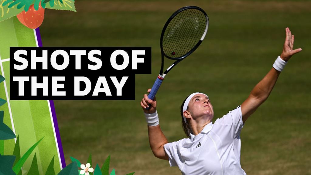 'That is out of this world' - best shots from day 11 at Wimbledon